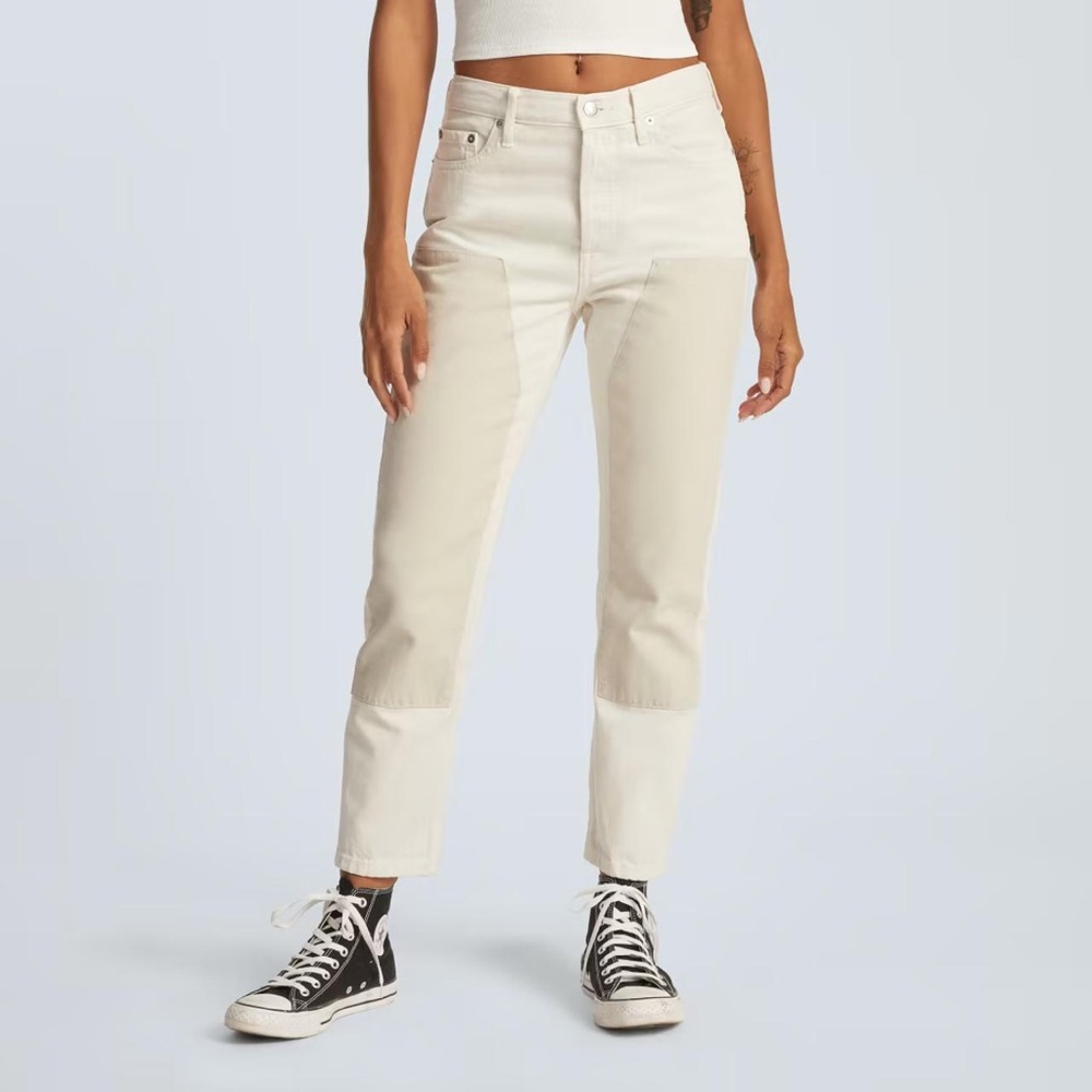 Everlane 90s Cheeky Carpenter Jeans size 26 crop